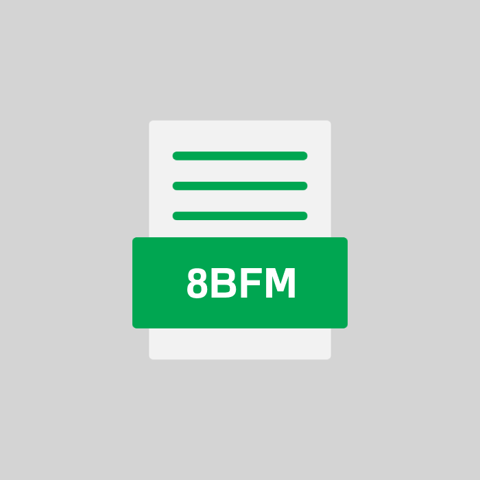 8BFM Endung