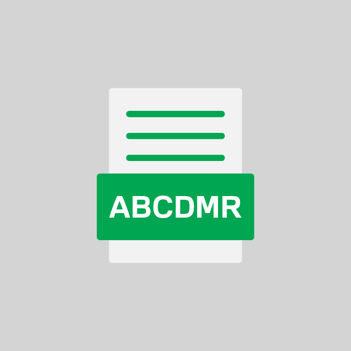 ABCDMR Datei
