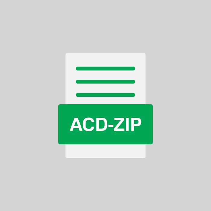 ACD-ZIP Endung