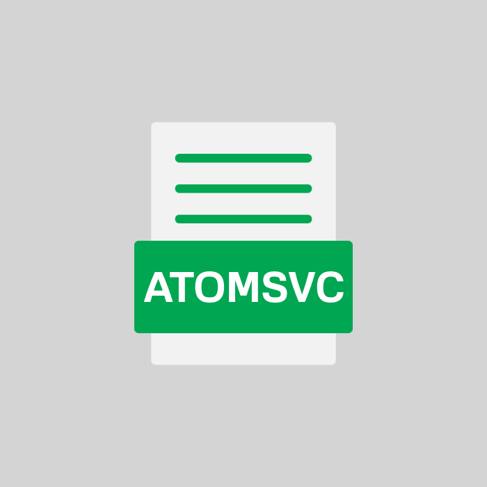 ATOMSVC Datei