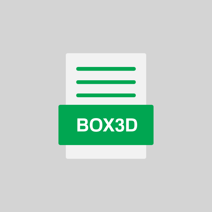 BOX3D Endung