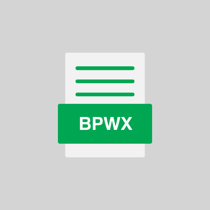 BPWX Endung