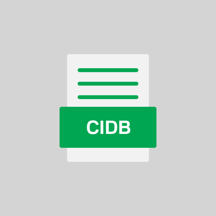 CIDB Datei