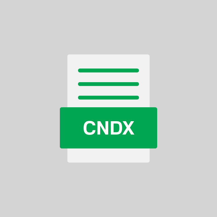 CNDX Endung