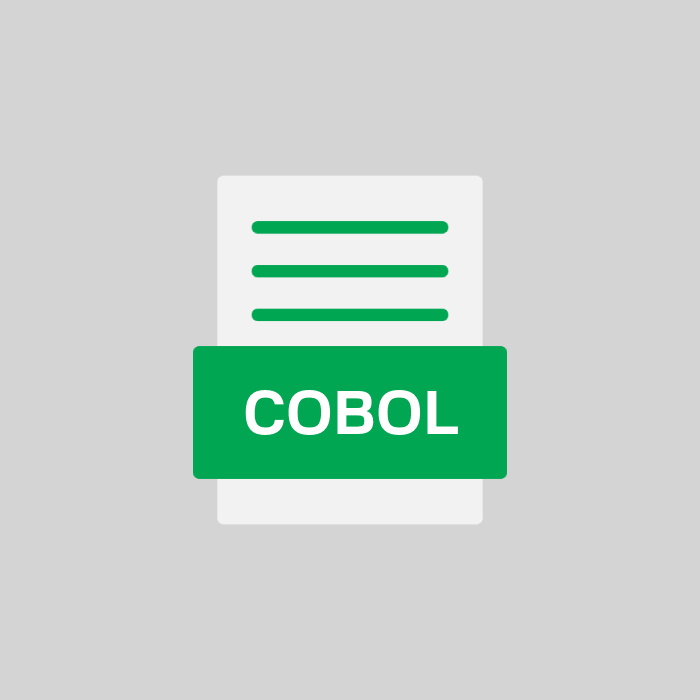 COBOL Endung