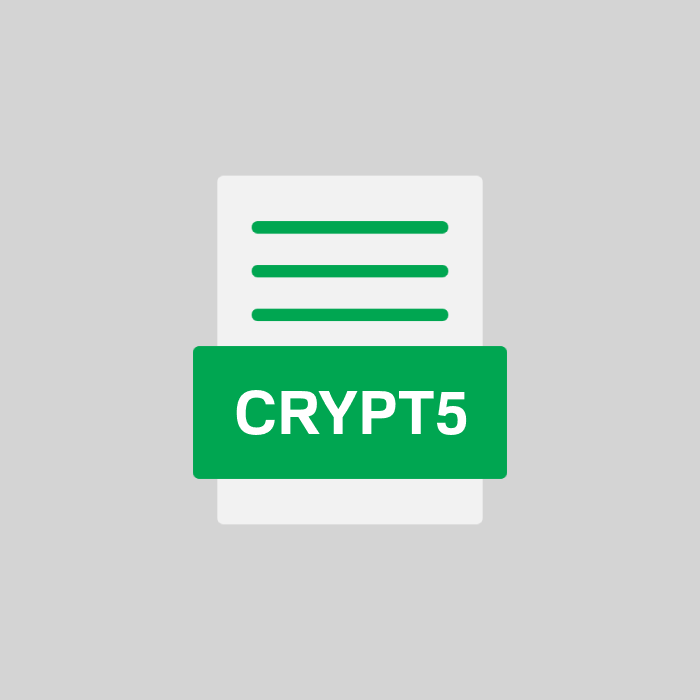 CRYPT5 Datei
