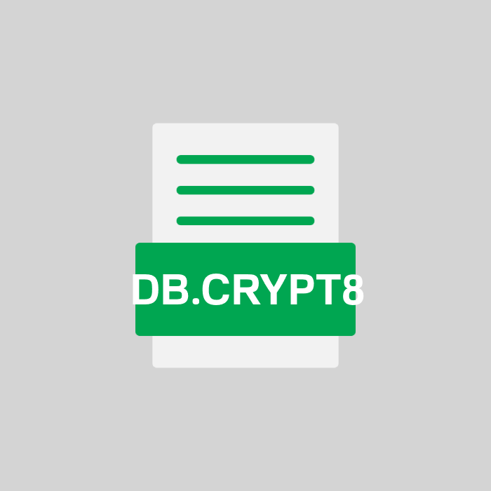 DB.CRYPT8 Datei