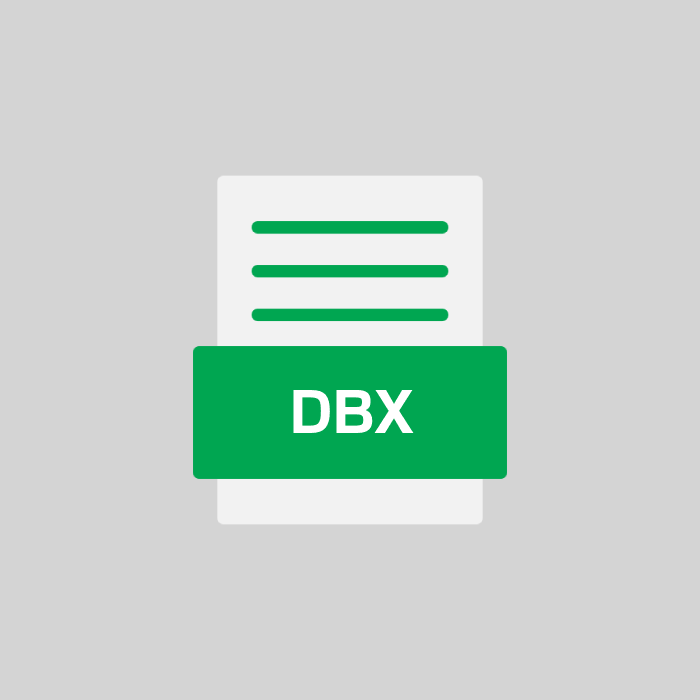 DBX Endung