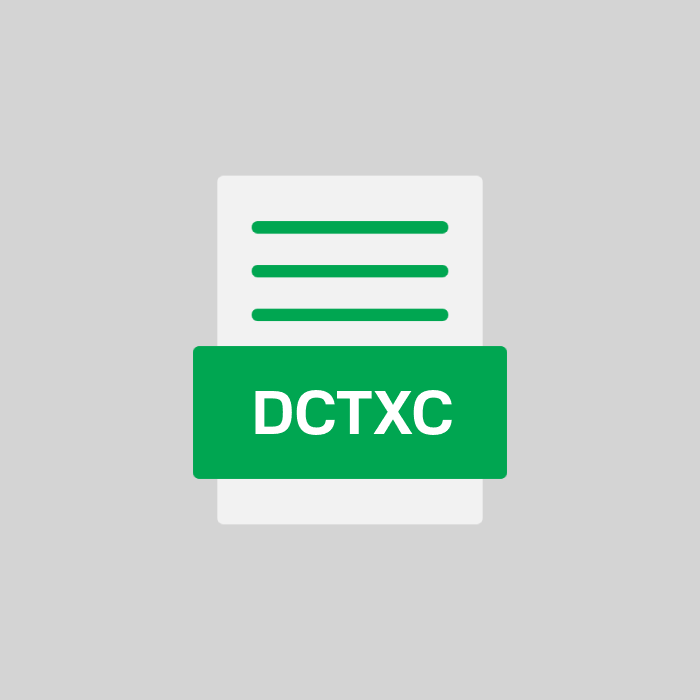 DCTXC Endung