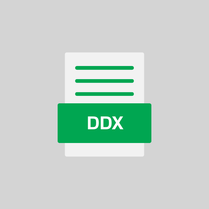 DDX Endung