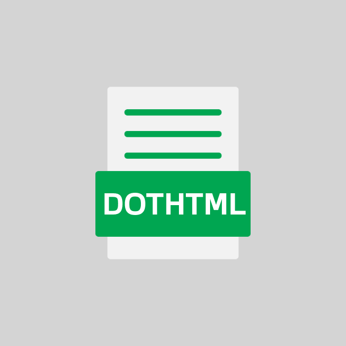 DOTHTML Datei