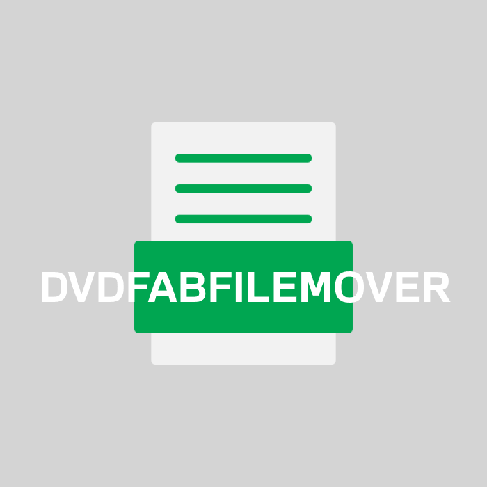 DVDFABFILEMOVER Endung