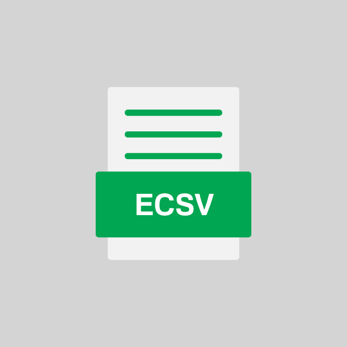 ECSV Datei