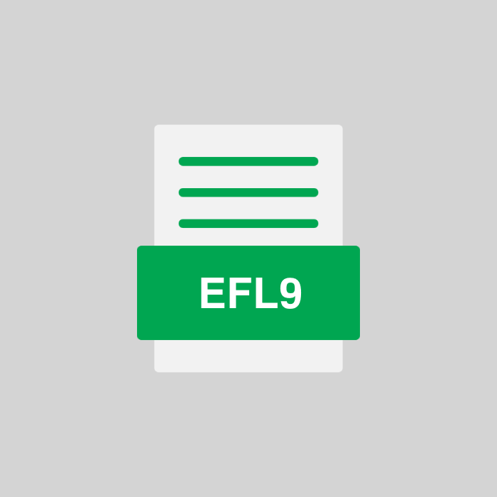 EFL9 Endung