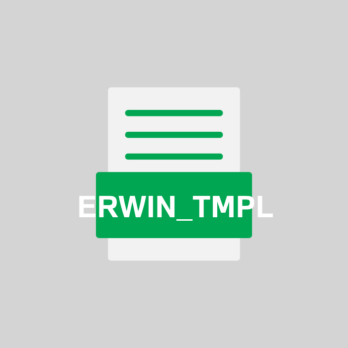 ERWIN_TMPL Endung