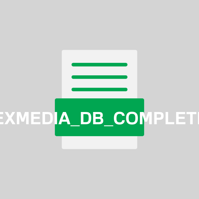 EXMEDIA_DB_COMPLETE Endung
