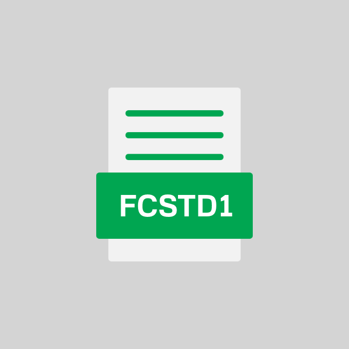 FCSTD1 Endung
