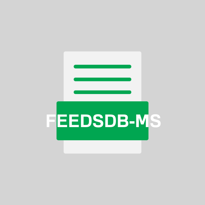 FEEDSDB-MS Endung