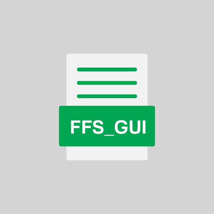 FFS_GUI Endung