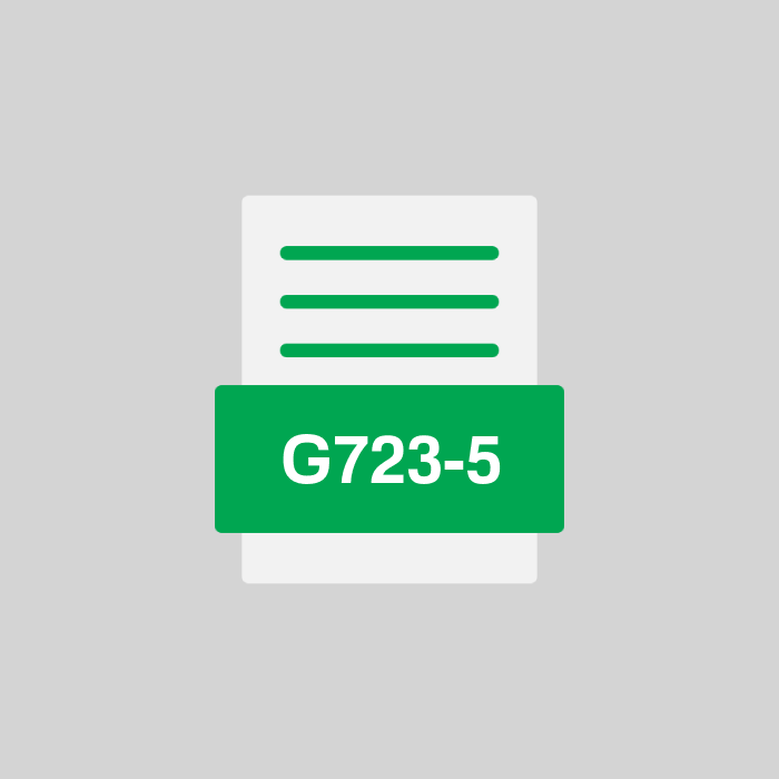 G723-5 Endung
