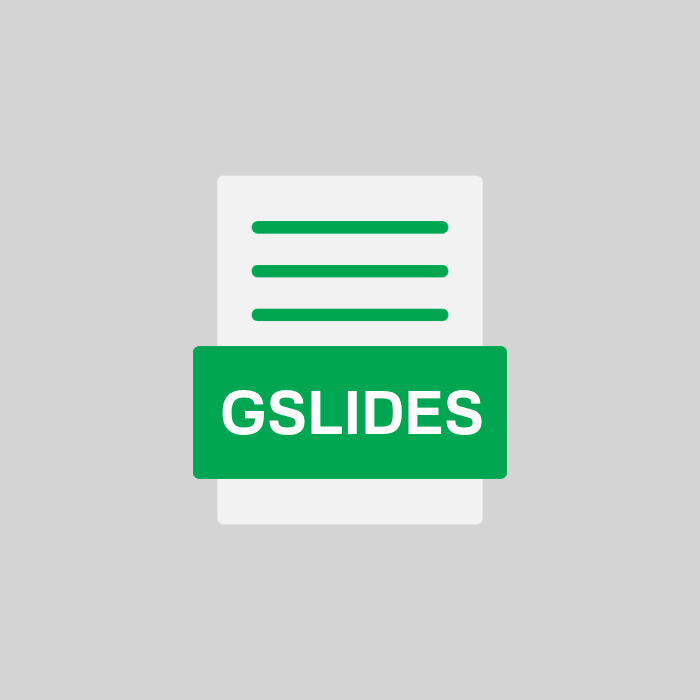 GSLIDES Datei