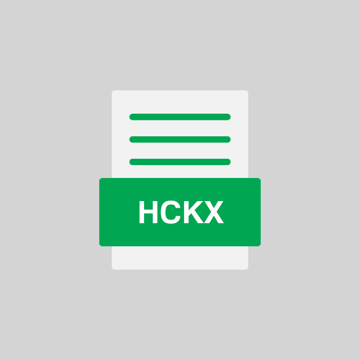 HCKX Endung