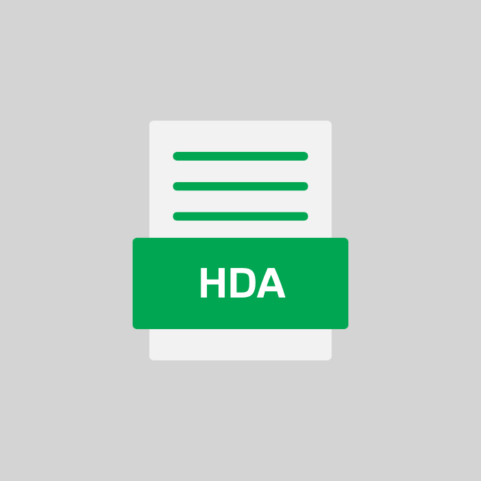 HDA Datei