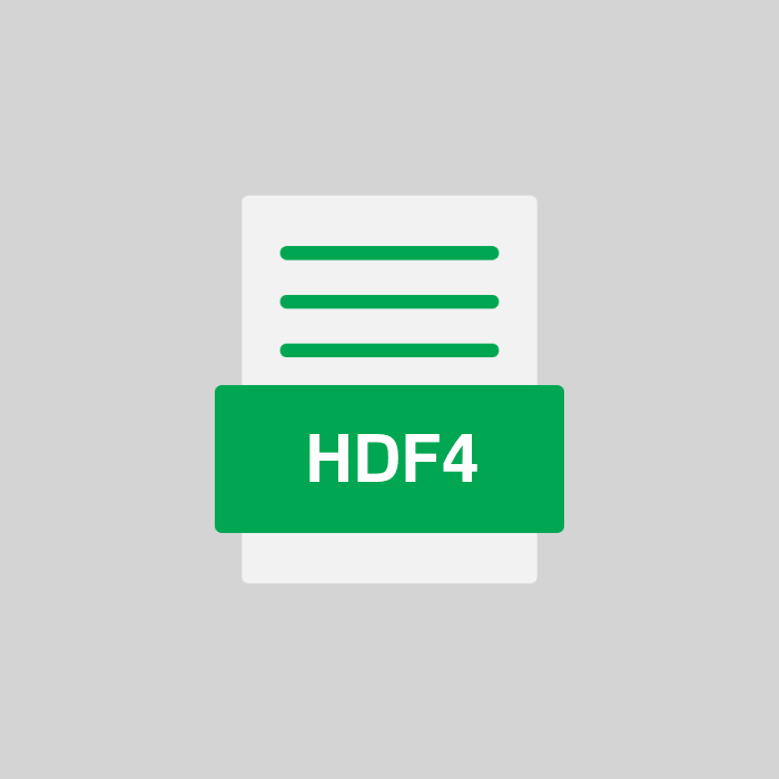 HDF4 Endung