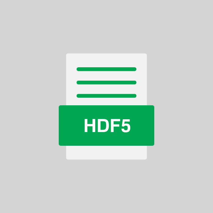 HDF5 Endung