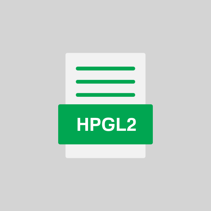 HPGL2 Endung