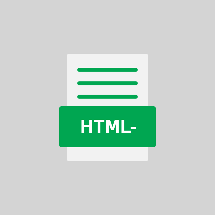 HTML- Endung