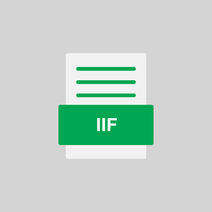 IIF Datei