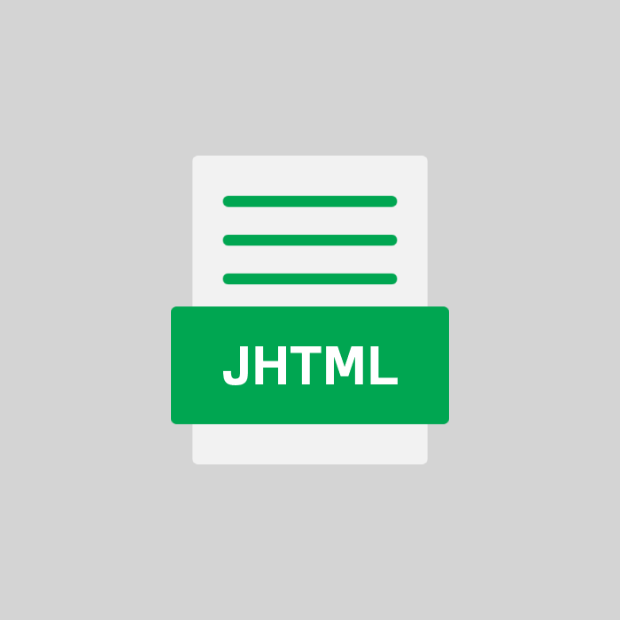 JHTML Endung