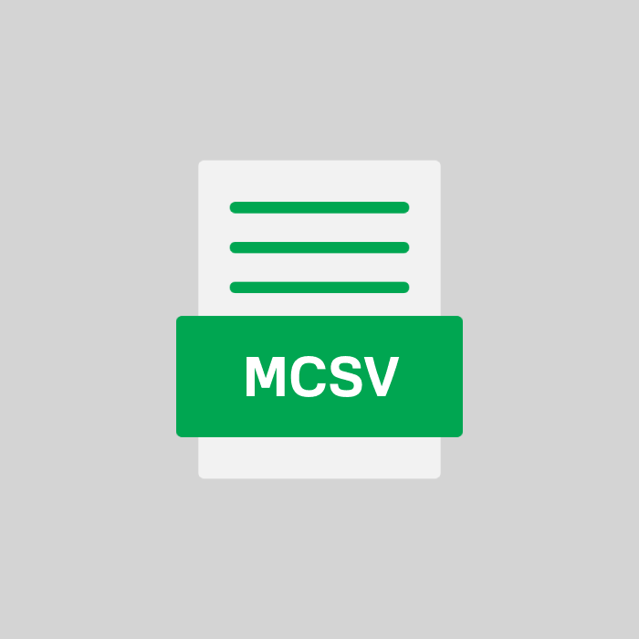 MCSV Endung
