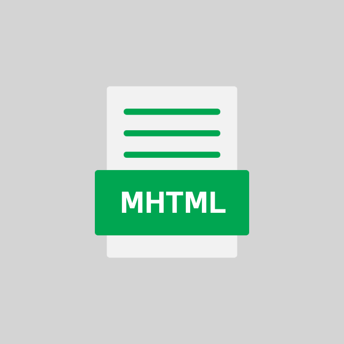 MHTML Datei