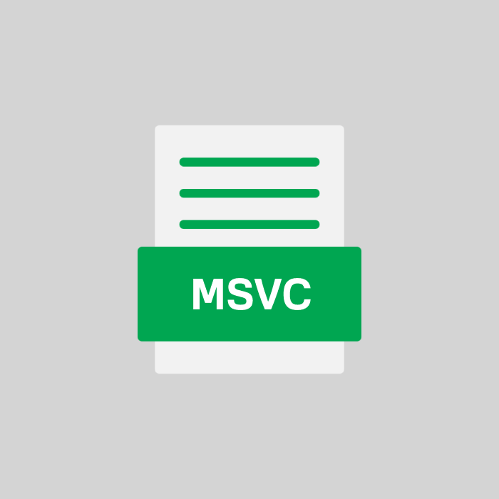 MSVC Endung