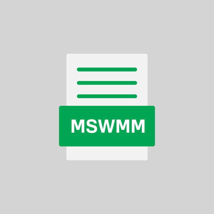 MSWMM Datei