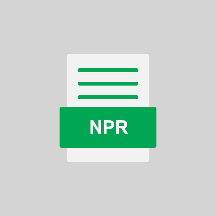 NPR Datei