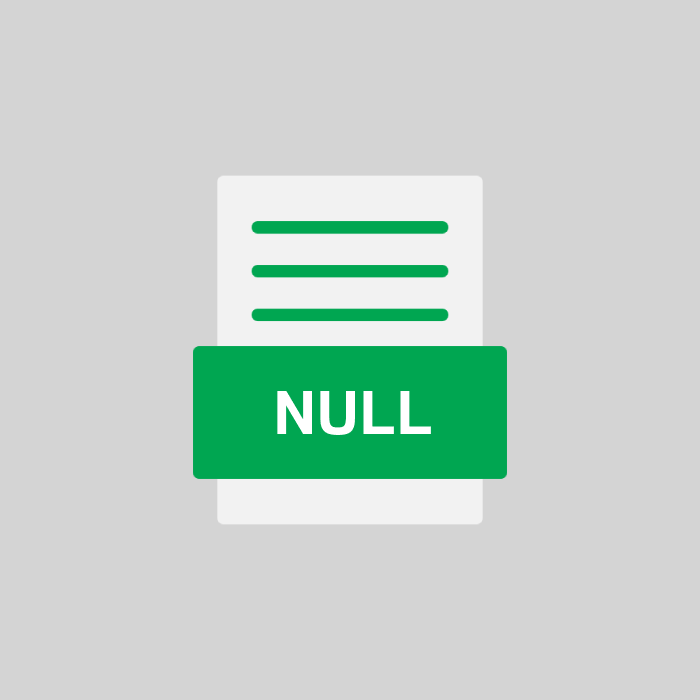 NULL Datei