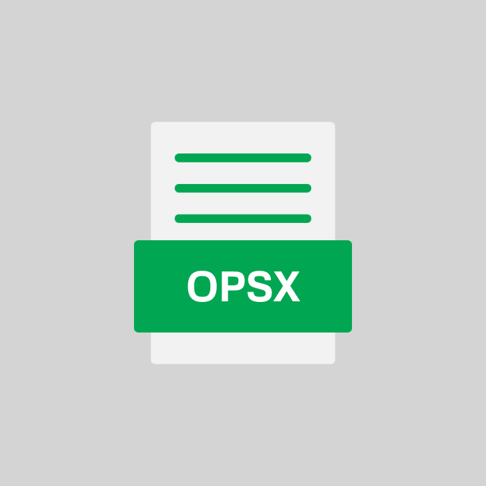 OPSX Endung