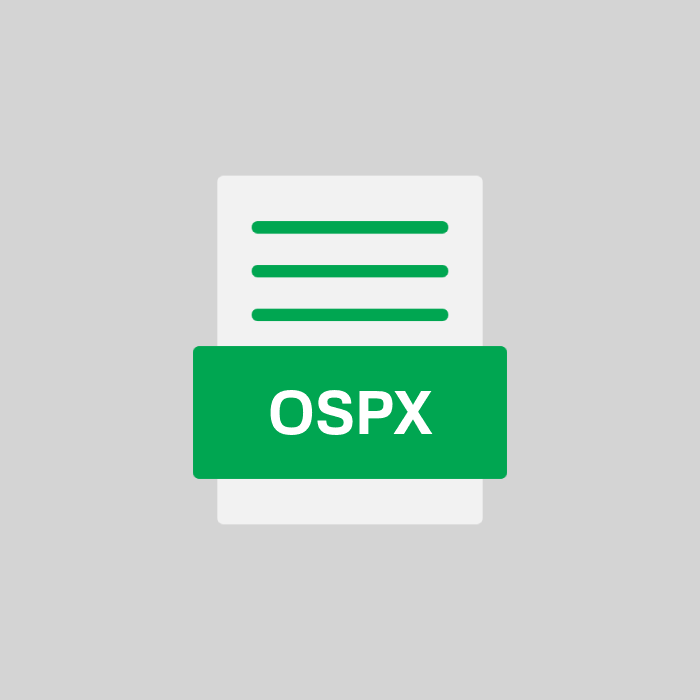 OSPX Datei