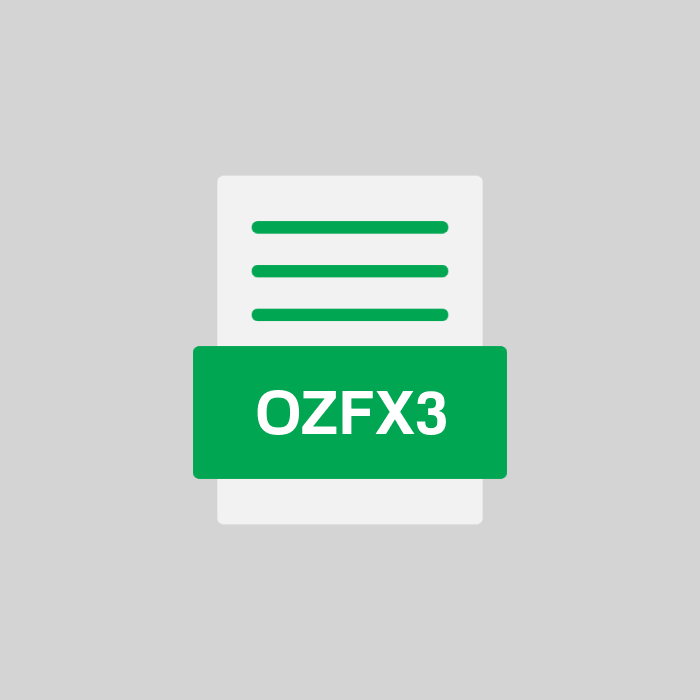 OZFX3 Endung