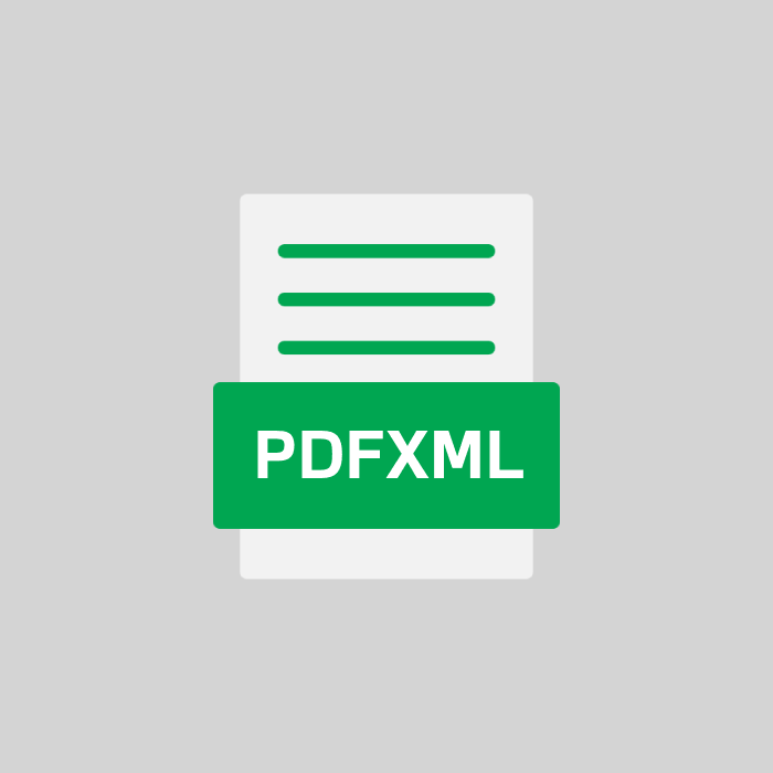 PDFXML Endung