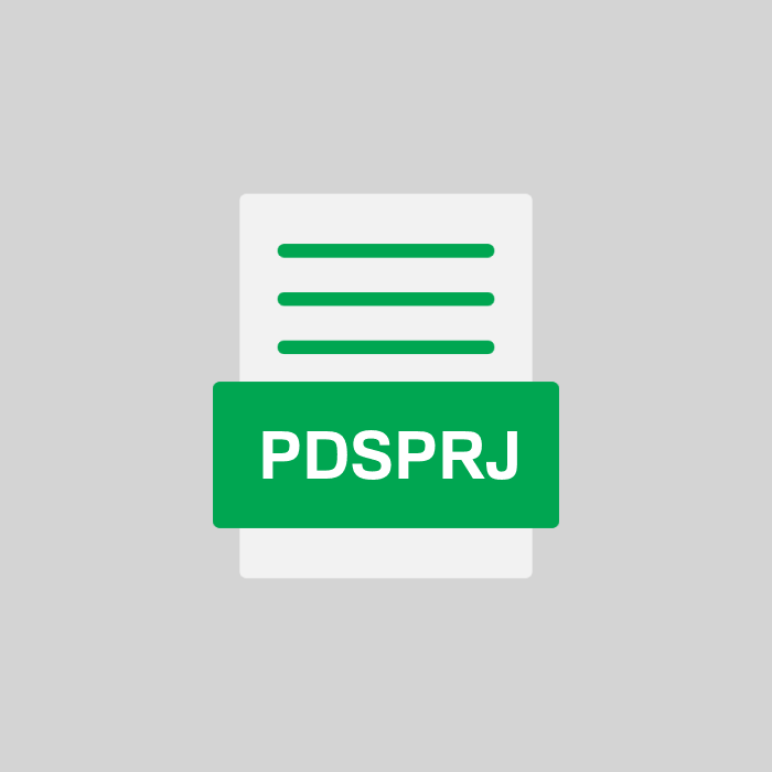PDSPRJ Datei