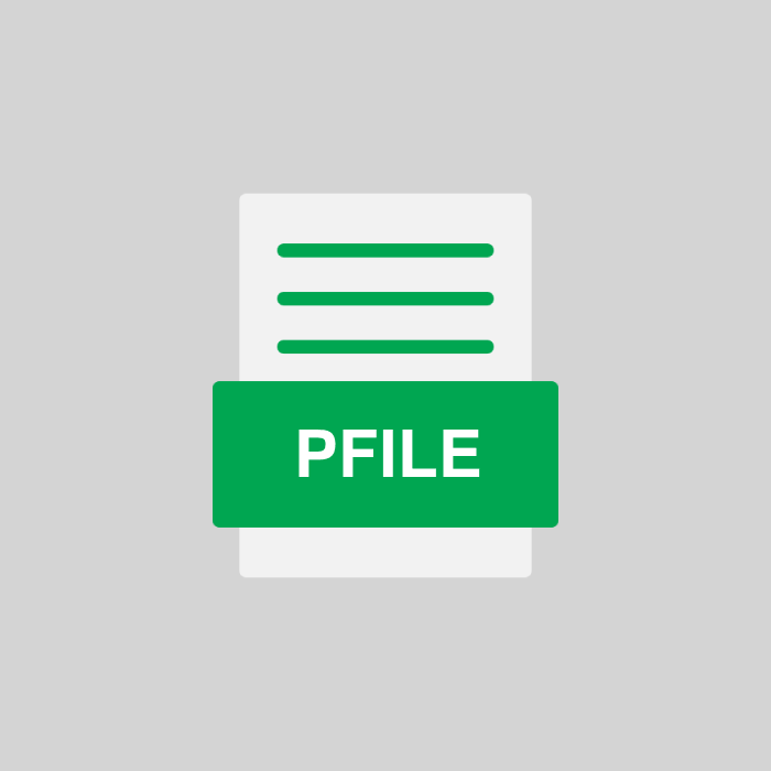 PFILE Datei