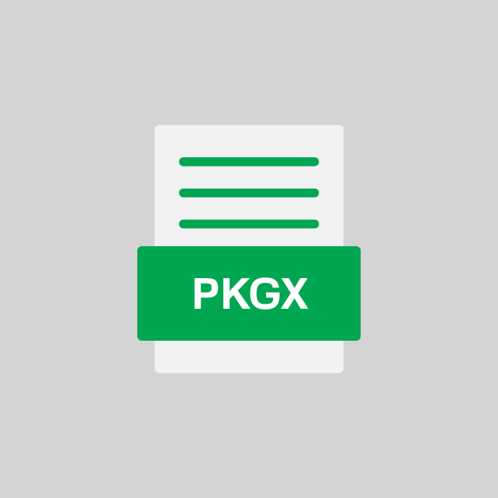 PKGX Endung