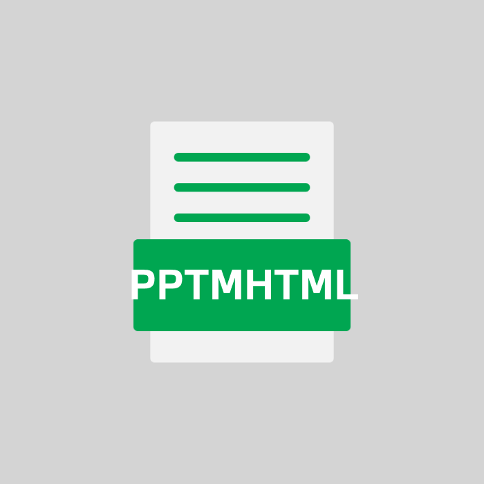 PPTMHTML Datei