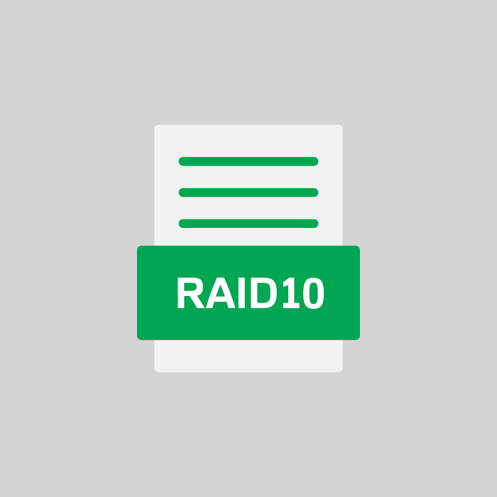 RAID10 Endung