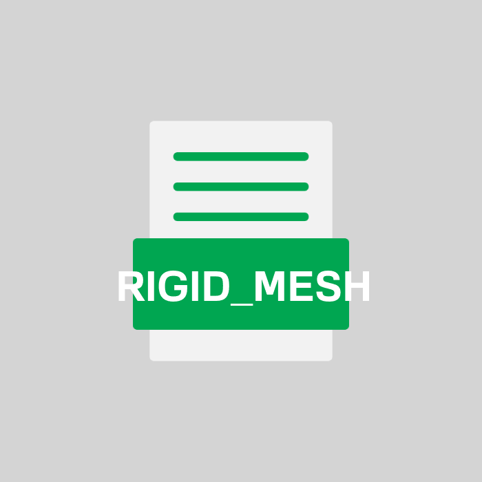 RIGID_MESH Endung