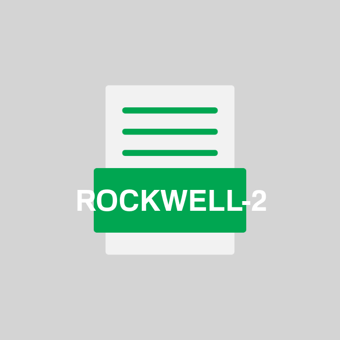 ROCKWELL-2 Endung